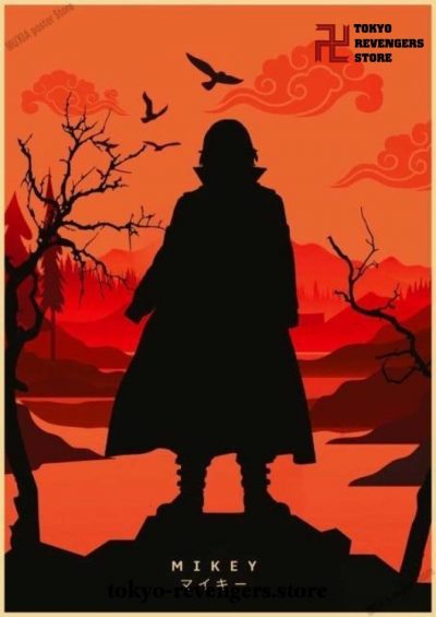 2021 Mikey Tokyo Revengers Kraft Paper Poster
