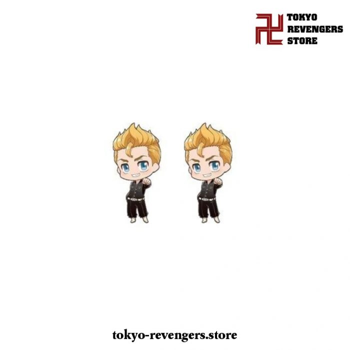 2021 New Tokyo Revengers Acrylic Resin Earrings Handmade 10