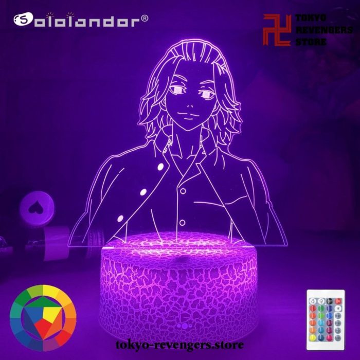 2021 Tokyo Revengers Manjiro Sano 3D Led Lamp