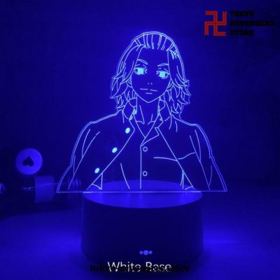 2021 Tokyo Revengers Manjiro Sano 3D Led Lamp White / 16 Color Remote China