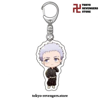 Cool Tokyo Revengers Takashi Mitsuya Acrylic Pendant Keychain
