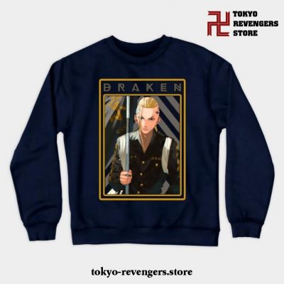 Draken Crewneck Sweatshirt Navy Blue / S