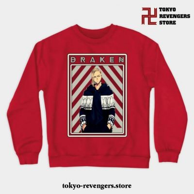 Draken Ii Crewneck Sweatshirt Red / S