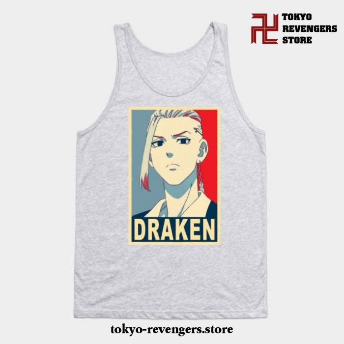 Draken Poster Tank Top Gray / S