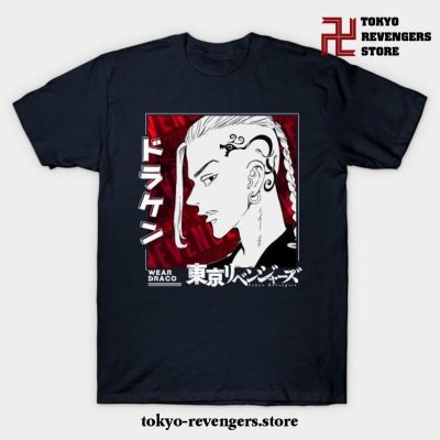 Draken Tokyo Revengers T-Shirt Navy Blue / S