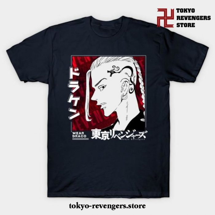Draken Tokyo Revengers T-Shirt Navy Blue / S