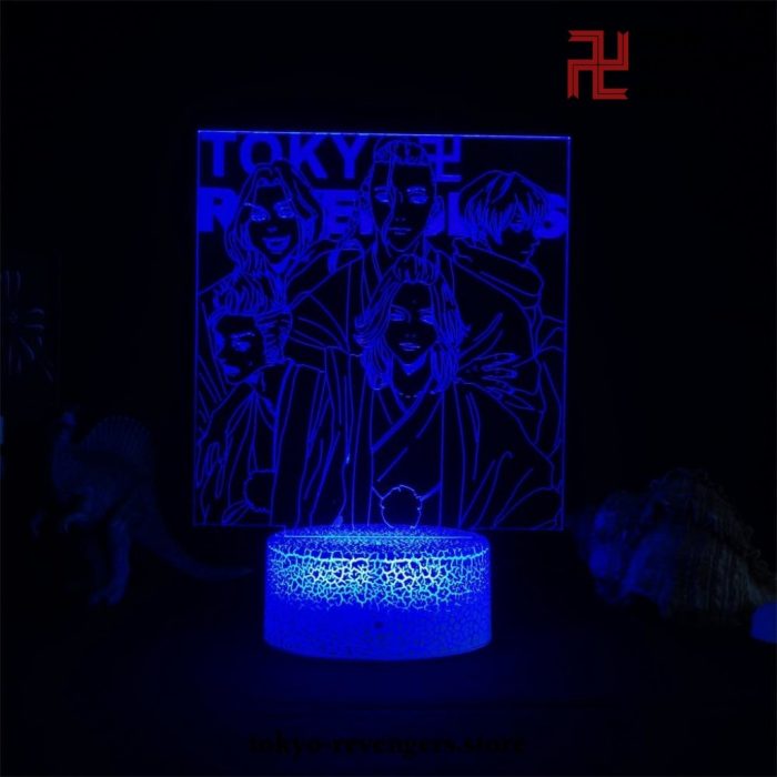 Manga Tokyo Revengers Team 3D Led Lamp