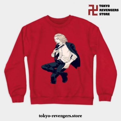 Manjiro Sano Crewneck Sweatshirt Red / S