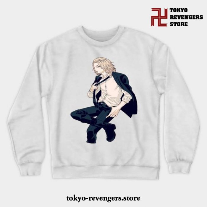 Manjiro Sano Crewneck Sweatshirt White / S