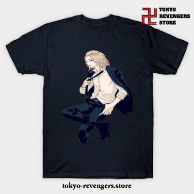 Manjiro Sano T-Shirt Navy Blue / S