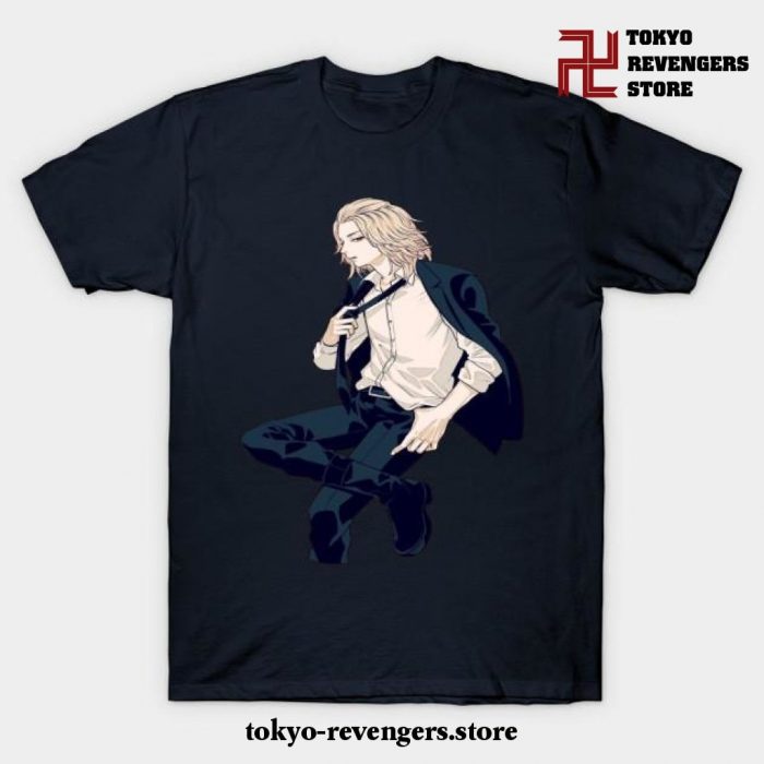 Manjiro Sano T-Shirt Navy Blue / S