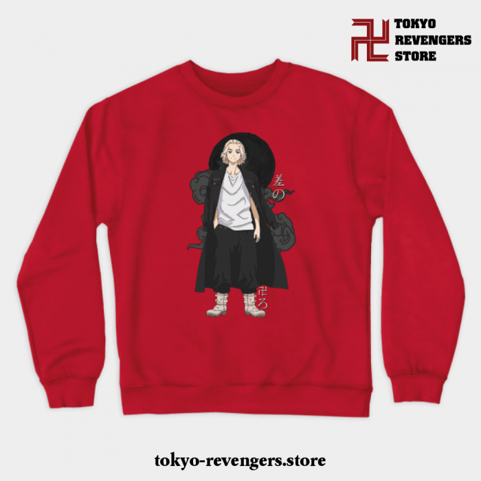 Mikey - Tokyo Revengers Crewneck Sweatshirt Red / S