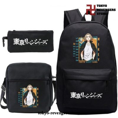 New 3Pcs/set Manjiro Sano Tokyo Revengers Backpack