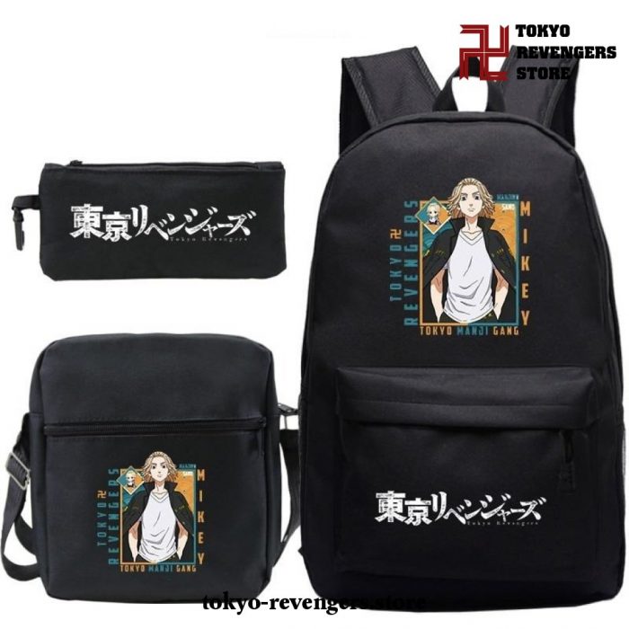 New 3Pcs/set Manjiro Sano Tokyo Revengers Backpack