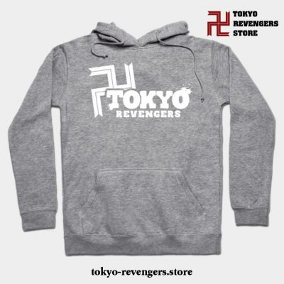 Tokyo Gang Revengers Toman Manji Hoodie Gray / S