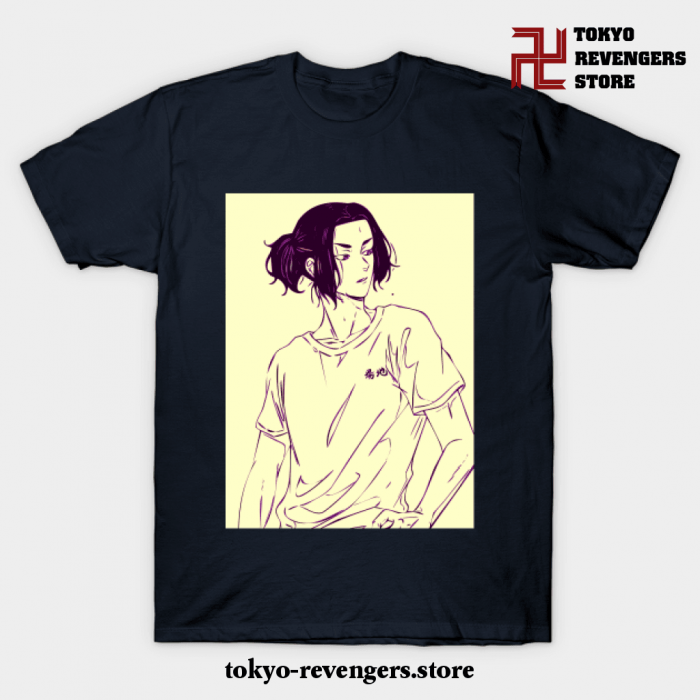 Tokyo Revengers Keisuke Bajit-Shirt Navy Blue / S