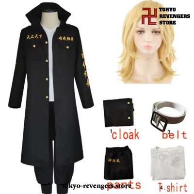 Tokyo Revengers Manjiro Sano Cosplay Costume Full Set Uniform 2 / Xxxl