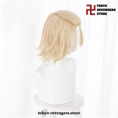 Tokyo Revengers Manjiro Sano Cosplay Wig Gold Short Hair