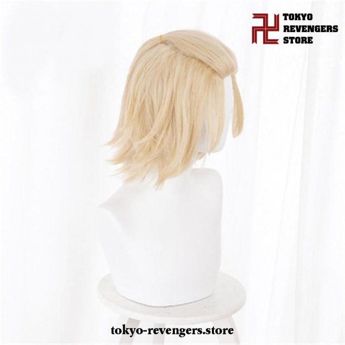 Tokyo Revengers Manjiro Sano Cosplay Wig Gold Short Hair