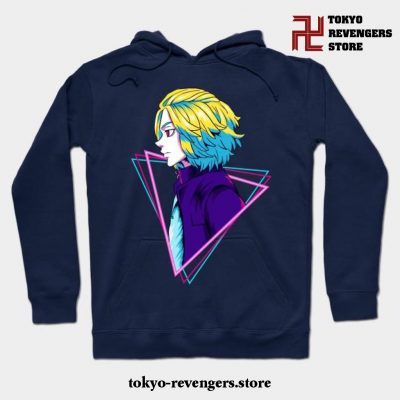Tokyo Revengers Sano Manjiro Hoodie Navy Blue / S