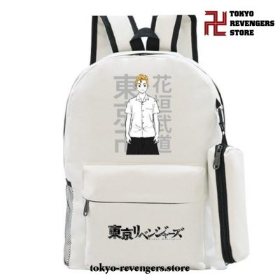 Tokyo Revengers Takemichi Hanagaki Teenager School Backpack Purple