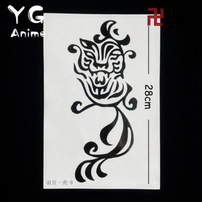 Tokyo Revengers Tattoos Cosplay Sticker 28Cm