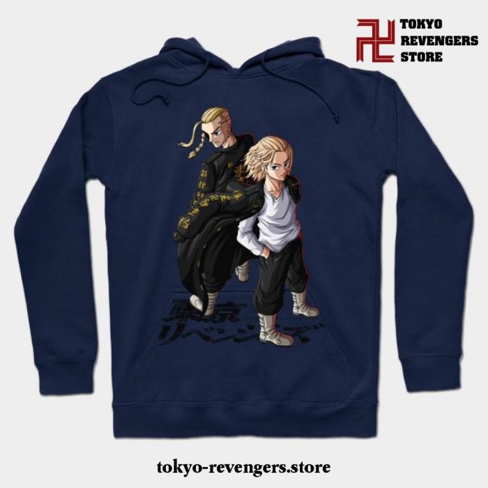 Tokyo Revengers Time Hoodie Navy Blue / S