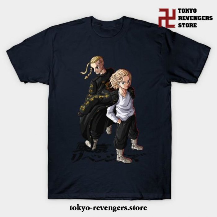 Tokyo Revengers Time T-Shirt Navy Blue / S