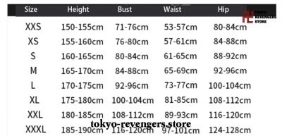 Tokyo Revengers Uniform Cosplay Costume Full Set