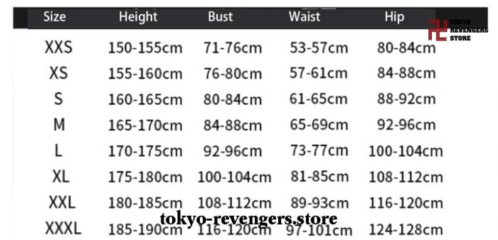 Tokyo Revengers Uniform Cosplay Costume Full Set