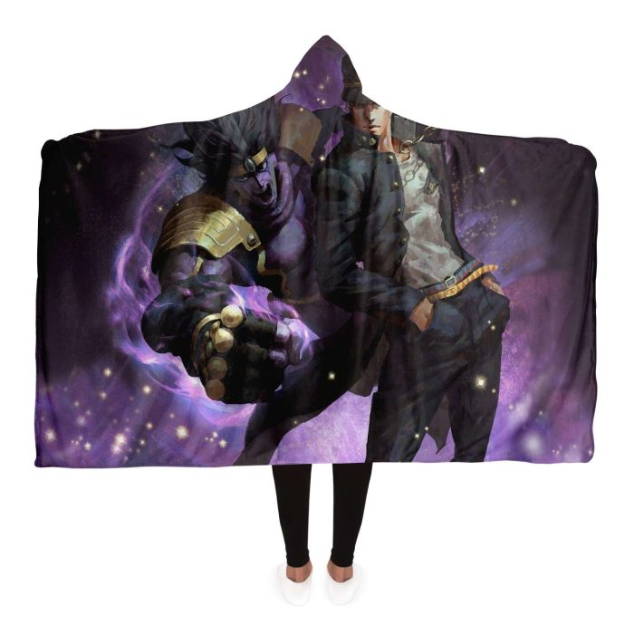 New JJBA Kujo Jotaro 3D Hooded Blanket